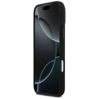 5. Etui BMW M Silicon Logo MagSafe na iPhone 17 Pro Max - czarne