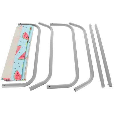 14. LEŻAK OGRODOWO - PLAŻOWY SKŁADANY I TORBA FRUIT MELON