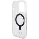 7. Etui BMW Ring Stand M Collection MagSafe na iPhone 15 Pro - przezroczysty
