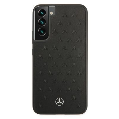 3. Etui Mercedes Leather Stars Pattern na Samsung Galaxy S22+ - czarne