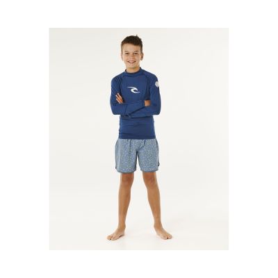 4. Lycra chłopięca RIP CURL Waves Upf L/S-Boy niebieska