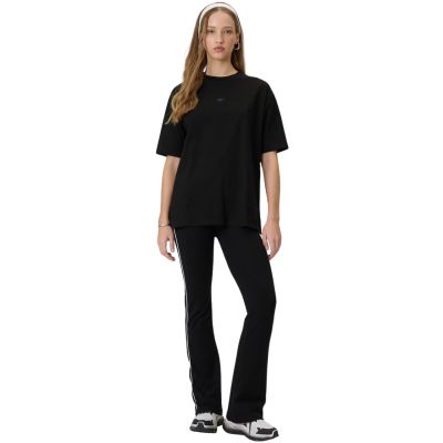 6. Legginsy damskie 4F CAS F260 głęboka czerń 4FWSS26TTIGF260 20S