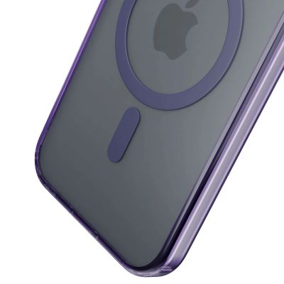 19. Etui 3mk Frosty MagCase na Apple iPhone 16E - fioletowe