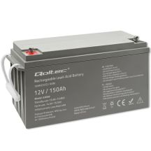 Qoltec Akumulator AGM | 12V | 150Ah | max. 2250A | 40.1kg