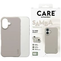 Etui CARE by PanzerGlass Fashionable Samba MagSafe na iPhone 17 - szary