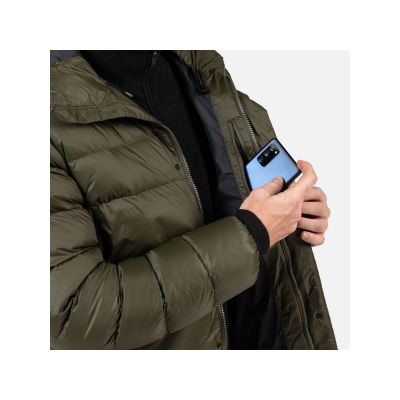 6. Kurtka męska ROSSIGNOL Aretu Down Hoodie Jkt zielona