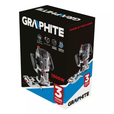 4. Frezarka górnowrzecionowa 1300W, uchwyt 6-12 mm