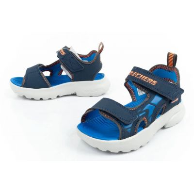 9. Sandały Skechers Jr 406513L/NVBL