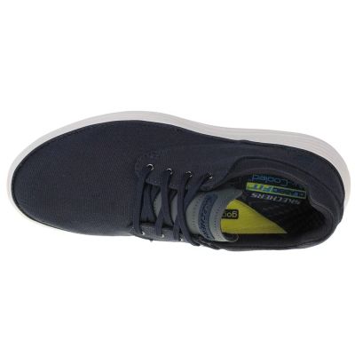 3. Skechers Status 2.0 Burbank 204083-NVY Granatowe 42