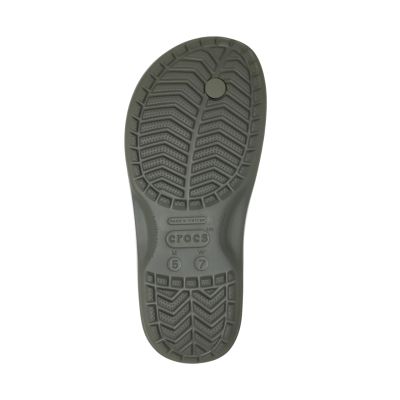 5. Klapki Crocs Crocband Flip oliwkowe 11033 3J5