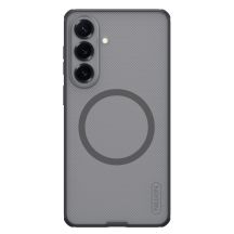 Etui Nillkin Super Frosted Shield Pro Magnetic kompatybilne z MagSafe na Samsung Galaxy S26+ - półprzezroczysto-czarne