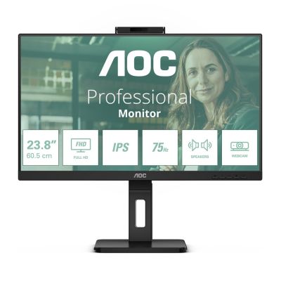 4. AOC 24P3QW monitor komputerowy 60,5 cm (23.8") 1920 x 1080 px Full HD Czarny