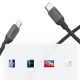 6. Kabel Ugreen US387 Lightning - USB-C MFI PD 20W 480Mb/s 1m - czarny
