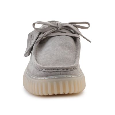 2. Clarks Torhill Lo 26182810 Light Grey Suede