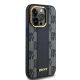 4. Etui DKNY Leather Checkered Mono Pattern MagSafe na iPhone 13 Pro Max - czarne