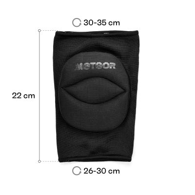 4. Nakolanniki siatkarskie Meteor M czarne