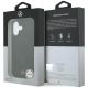 8. Etui Mercedes Plain Smooth Leather MagSafe do iPhone 17 - czarne