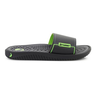 4. RIDER PUMP II SLIDE BLACK/GREEN/GREY 12424-BO154