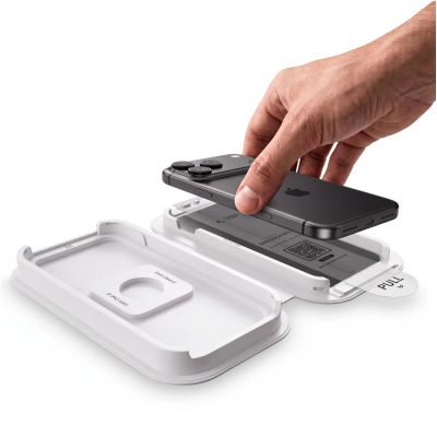 4. Szkło hartowane prywatyzujące Tech-Protect OneTouch Set Spy+ 2-Pack na iPhone 18 Pro Max