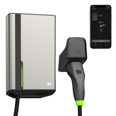 12. Green Cell GC HabuDen Wallbox 22 kW (7,5 m kabel):