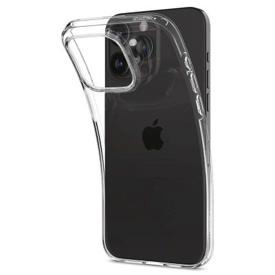 8. Etui Spigen Crystal Flex na iPhone 15 Pro Max - przezroczyste