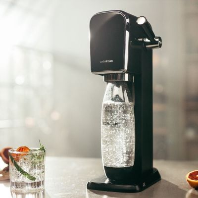 7. SodaStream ART Czarny, Stal