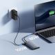 12. HUB Baseus PortalJoy Series 13w1 USB-C - 2x HDMI / DP / VGA / USB-A 3.1 / USB-C 3.1 / USB-A 2.0 / PD / RJ45 / SD / TF / AUX - szary
