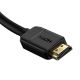 5. Baseus kabel przewód HDMI 2.0 4K 30 Hz 3D HDR 18 Gbps 8 m czarny (CAKGQ-E01)