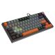 8. SAVIO KLAWIATURA MAGNETYCZNA ASTRAL BLACK OUTEMU WHITE JADE RGB 3 KOLORY KEYCAPÓW