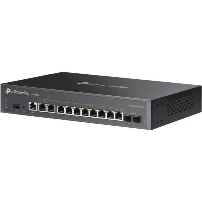 8. TP-Link Omada ER7412-M2 ruter 2.5 Gigabit Ethernet, Gigabit Ethernet Czarny