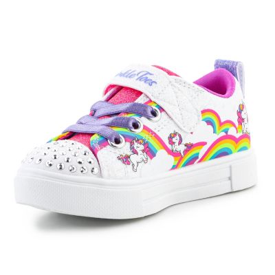 4. Buty Skechers S-Lights Girls Twinkle Sparks Jumpin Clouds Jr 314809N-WMLT