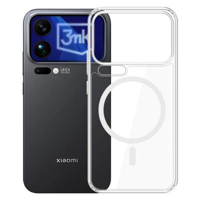 6. Etui 3mk Armor MagCase na Xiaomi 17 Pro Max - przezroczyste