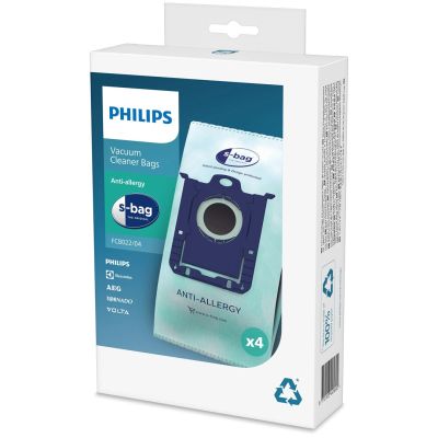 7. Worek do odkurzacza AEG, Electrolux, Philips (Materiał syntetyczny; Philips FC8022/04; 4 szt.)