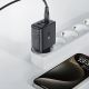 5. Ładowarka Acefast A57 PD 35W GaN 2 x USB-A + USB-C z 3 portami - czarna