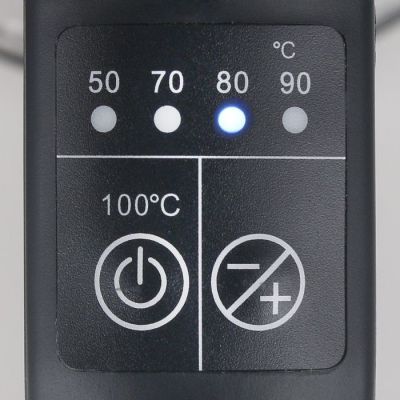 3. Emerio WK-122730 czajnik elektryczny 1,7 l 2200 W Czarny, Srebrny, Przezroczysty