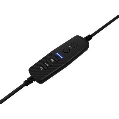 9. GENESIS NSG-2169 słuchawki/zestaw słuchawkowy Przewodowa Opaska na głowę Gaming USB Typu-A Czarny