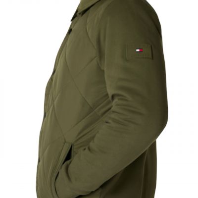 16. Kurtka Tommy Hilfiger Mix Media Quilted Coach Jacket M MW0MW27894