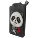 3. Portfel Magnetyczny Nimmy New Big-Eye Cute Pets 2.0 Panda ze stojakiem na telefon - czarny