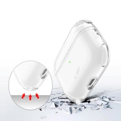 7. Etui Tech-Protect Bounce na AirPods Pro 3 - przezroczyste
