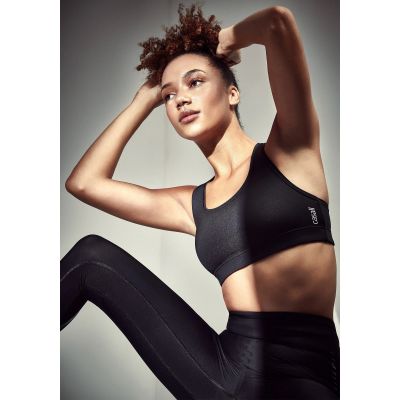 14. Stanik sportowy CASALL Iconic Sports Bra czarny