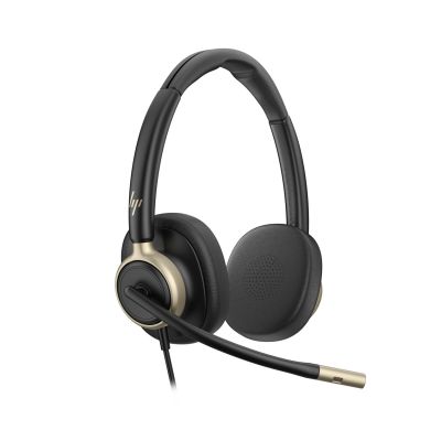 2. Słuchawki przewodowe HP Poly Mission 825 Stereo USB Wired Headset
