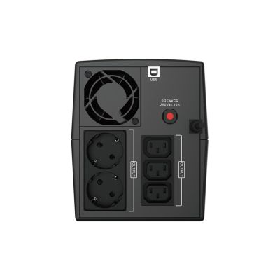 5. Zasilacz UPS CONCEPTRONIC ZEUS 2200VA 1320W 3xIEC+2xSchuko HID,USB