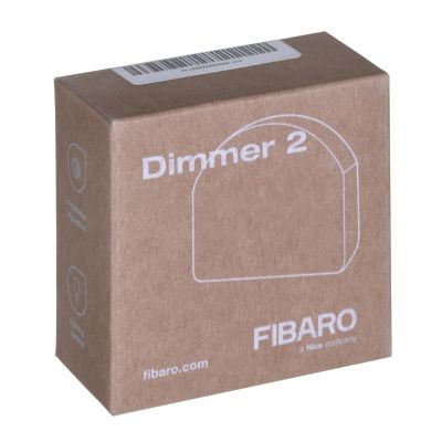 4. Inteligentny ściemniacz światła FIBARO Dimmer 2, czarny (FGD-212 ZW5)