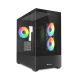 Etui Sharkoon MK6 RGB Micro-ATX 1xGlass Czarne