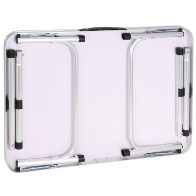 7. STOLIK TURYSTYCZNY SKŁADANY KEMPINGOWY 75X55X25-59CM SZARY