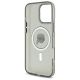 7. Etui Karl Lagerfeld IML Metal Karl Head MagSafe na iPhone 16 Pro - czarne