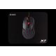 4. Mysz A4 TECH X-Game X-7120 A4TMYS46028 (optyczna; 3000 DPI; kolor czarny)