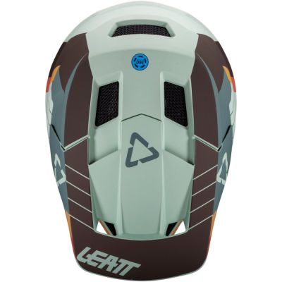 6. Kask rowerowy typu full face LEATT Helmet MTB Gravity 2.0 V25 rozmiar L, miętowy