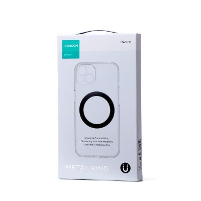 5. Joyroom zestaw metalowych pierścieni magnetycznych do smartfona 2 szt. różowy (JR-Mag-M3)