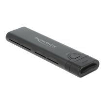 DeLOCK Obudowa zewnętrzna USB Type-C na M.2 NVMe PCIe lub SATA SSD - Beznarzędziowa